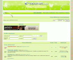 e-mlodzi.com:  Forum Młodzieżowe, Forum Dyskusyjne
Forum Dyskusyjne. Forum młodzieżowe pobudza tematy najważniejsze dla młodzieży. Zachęcamy do rozmów na naszym forum młodzieżowym.