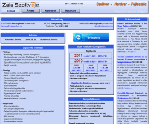 digiconto.com: zalaportal.hu - A zalai webáruház
zalaportal.hu - Zala Szoftver Bt. Webáruház