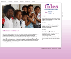 fides-ev.org: fides e.V. - Willkommen bei fides e.V. - powered by Contrexx   Web Content Management System
Willkommen bei fides e.V.