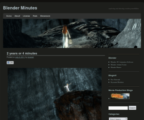 loramel.net: Blender Minutes
 Blender Minutes - exploring and sharing creative possibilities 