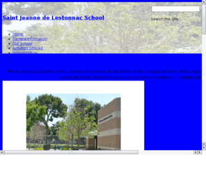 sjdlschool.com: Saint Jeanne de Lestonnac School
Private Catholic School in Tustin, CA