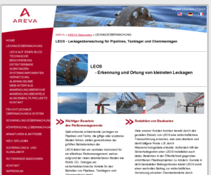 leckerkennung.biz: Leckerkennung für industrielle Anwendungen
Leckageortung und Leckerkennung für Pipelines und Chemieanlagen