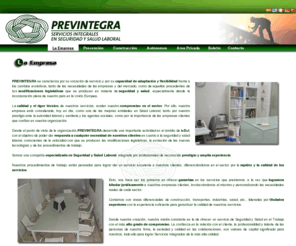 previntegra.com: Seguridad laboral-reconocimientos medicos-prevencion riesgo laboral | Previntegra.com
Prevencion de riesgos laborales.Servicios de: salud laboral, seguridad e higiene laboral, servicio prevencion ajeno, consultoras seguridad e higiene y prevencion riesgo laboral.