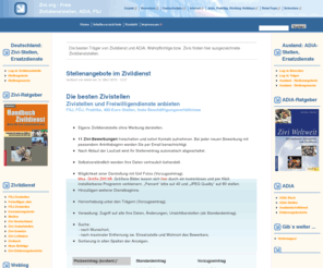 zivi.org: Zivi.org - Freie Zivildienststellen, ADiA, FSJ | Stellenbörse zu Zivildienst, FSS und ADiA - Der Andere Dienst im Ausland
