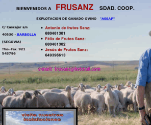 frusanz.com: Frusanz Sdad. Coop. Explotacin ganadera ovina
explotacion ganadera ovina assaf /> 
  <meta name=