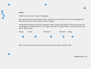 stuerner.net: - Home
Allgemein