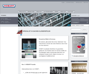 glaeserspuelmaschinen.info: HOBART GmbH -

			Ihr Spezialist in Sachen Gläserspülen, gewerbliche Gläserspülmaschinen
HOBART - Ihr kompetenter Partner rund ums Gläserspülen