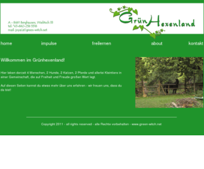 green-witch.net: Grnhexenland
Grnhexenland - ein magischer Ort