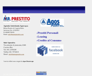 misterprestito.com: Home page
