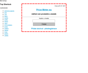 price-meter.eu: Price-Meter.eu
Price-Meter.eu je vyhledávač zboží, skužeb a dalších produktů.