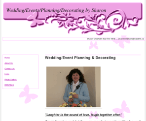 weddingeventplanningdecorating.com: Home - Wedding/Events/Planning/Decorating by Sharon
My site details what services I offer for weddings such as planning,coordinating and decorating.  