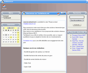 tecnetwork.net: TecNetwork.net
Nous fournissons, des solutions réseaux, serveurs Linux, sécurité et systèmes embarqués à moindre coût pour petites et moyennes entreprises