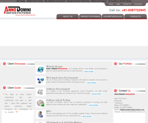 annodominiinfosystems.com: Anno Domini Infosystems
Anno Domini Infosystems is one of the leading providers of Website Designing India, Website Designing Kerala and Website Designing Tamilnadu. Seen as one the top ten best fastest growing companies providing quick and best solutions/services in current websites market in NCR. All of your requirements will be taken into consideration and delivered to you by Ennovations and that too within affordable and very reasonable price. Ennovations not only is into website Designing Delhi solutions but has made some good software and websites which gives a very innovative approach to work. If Innovations does your job , you will certainly see a marked difference in our working and final work and you will also feel your dreams finally fulfilling.