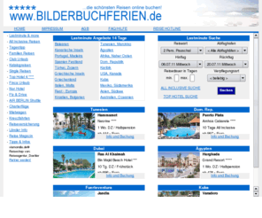 bilderbuchferien.de: ONLINE_REISEAGENTUR DOEHLER
Reisen in aller Welt