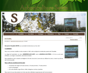 arboriculture-sevin.com: Arboriculture Sevin - Accueil - Arboriculture Sevin situé à Mézières lez Cléry (45, Loiret).
Arboriculture Sevin situé à Mézières lez Cléry (45, Loiret). - Accueil