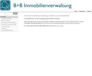 bb-immobilien24.de: Zinshaus und WEG-Verwaltung in Hamburg
Zinshausverwaltung unf WEG-Verwaltung in Hamburgs Alstertal und den Walddörfern