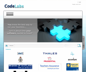 codelabs.co.uk: CodeLabs
What can CodeLabs do for you?