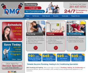 dmcplumbingandheating.com: NJ Plumber - Plumbing and Heating Repair Company Bayonne, Hoboken, Jersey City
DMC Plumbing and Heating is a premier Bayonne Plumber that offers heating and air conditioning repairs services. Call 201-437-5751 for a free estimate!