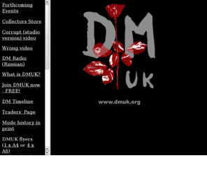 dmuk.org: Depeche Modes' UK Fansite
THE Site for Depeche Mode fans in the United Kingdom