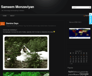 sameem.com: Sameem Monzaviyan
Sameem Monzaviyan - Life, Technology and everything in between