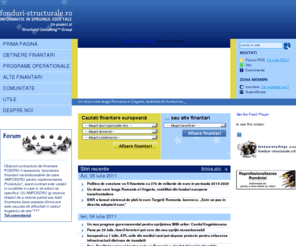 fonduri-structurale.ro: fonduri structurale finantari europene IMM autoritati locale ONG acces finantare
ro description home