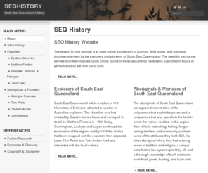 seqhistory.com: SEQ History
SEQ History - Explorers, Pioneers and Native Aboriginals of Brisbane, South East Queensland