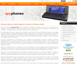 spyphone-software.eu: Spyphone Software, Software spyphone per cellulari spia nokia, e smartphone
