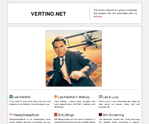 vertino.net: vertino.net
The vertino network is a group of websites and projects that are associated with Lee Kelleher.