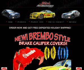 brakecalipercovers.com: index
GOT DUBS? THEN YOU NEED A SET OF 360PERFORMANCEPLUS BRAKE CALIPER COVERS!