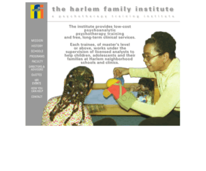 harlemfamilyinstitute.org: The Harlem Family Institute
FW MX DW MX HTML