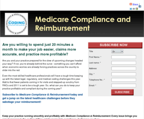 medicarecomplianceandreimbursement.com: Medicare Compliance and Reimbursement Alert
Medicare Compliance & Reimbursement is your one-stop shop for the latest news and analysis on where it's at and where things are heading in the complicated world of Medicare policy making