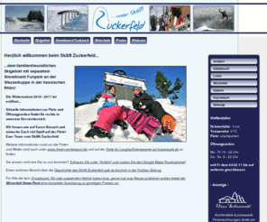 zuckerfeld.de: Herzlich willkommen beim Skilift Zuckerfeld...
Skilift Zuckerfeld - familienfreundliches Skigebiet mit eigenem Snowboard-Funpark an der Wasserkuppe in der hessischen Rhön