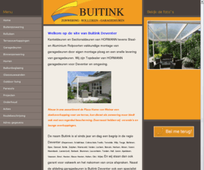 buitink.info: Buitink Zonwering Garagedeuren Terrasoverkappingen - Home
