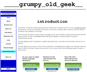 grumpyoldgeek.net: Grumpy Old Geek - Home
Electronics for fun