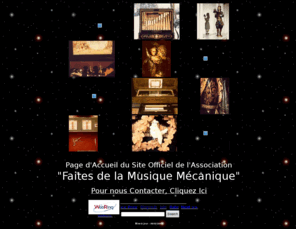 musiquemecanique.com: Site Officiel de l'Asso "Faites de la Musique Mécanique"
Site officiel de l'association Faites de la Musique Mécanique