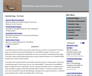 Silverfish Bugs Silverfish Bug ...
