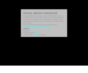 socialmedia-paradoxe.com: SOCIAL MEDIA PARADOXE
La description du site