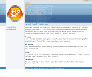 buchanantechworks.com: Scott Buchanan >  Home
