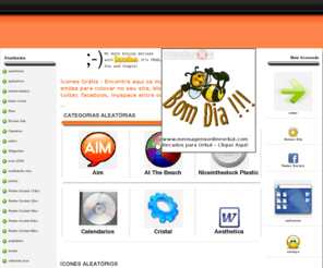 iconesgratis.net: Ícones Grátis - Encontre aqui os mais variados icones - Ícones Gratis
Ícones Grátis - Encontre aqui os mais variados icones, emotions, e smiles para colocar no seu site, blog, fotolog, bloguer, orkut, msn, twiter, facebook, myspace entre outros aplicativos - Ícones Gratis