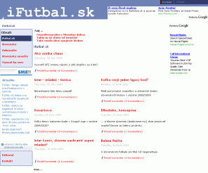 ifutbal.sk: ifutbal.sk - ifutbal.sk
iFutbal.sk - futbalové komentáre, názory a postoje