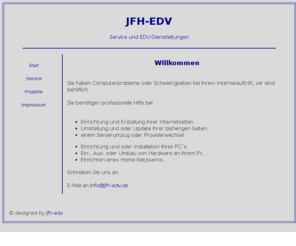 jfh-edv.de: jfh-edv
Homepage jfh-edv