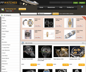 ppwatches.com: $39 Replica Watches At ppwatches.com
Buy cheap Replica Watches and Fake Watches, More than 100 brand designer high quality swiss Replica watches, Including: Rolex, Breitling, Tag heuer, Omega, Cartier, Iwc, Gucci, and so on.