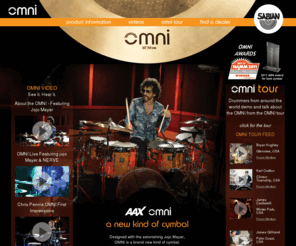 sabianomni.com: Home - Sabian Omni Cymbals
Sabian Omni Cymbal by Jojo Mayer, 18 and 22 inch