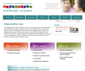 steppingstoneswhatcom.org: Stepping Stones | The Care Transitions Project of Whatcom County
Welcome to the Stepping Stones Project of Whatcom County website about Safe Care Transitions. 