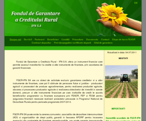 fgcr.ro: Fondul de Garantare a Creditului Rural
fondul de garantare a creditului rural ifn sa