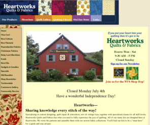 heartworksquilts.com: Heartworks Quilts
