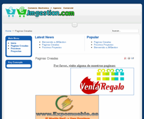 hiperexpo.com: Paginas Creadas
comercio electronico, creacion de pagianas web, agencia comercial