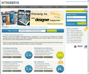 nitroserve.org: Webhosting, voordelige en betrouwbare webhosting - Nitroserve
Webhosting, Voordelige en betrouwbare webhosting voor bedrijven en particulieren, inclusief gratis domeinnaam, vanaf 2,45 p/m