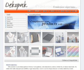 dekopak.com: Dekopak.com
Kartek Kuyumcu ve Aksesuar Malzemelerii LTD. T
Telefon: +90 212 546 53 11