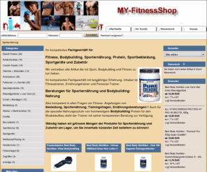 my-fitnessshop.de: Sporternährung - Bodybuilding Protein und Zubehör
Sporternährung, Bodybuilding Protein und Fitness Ernährung für einen erfolgreichen Muskelaufbau finden Sie in unserem Online Shop.